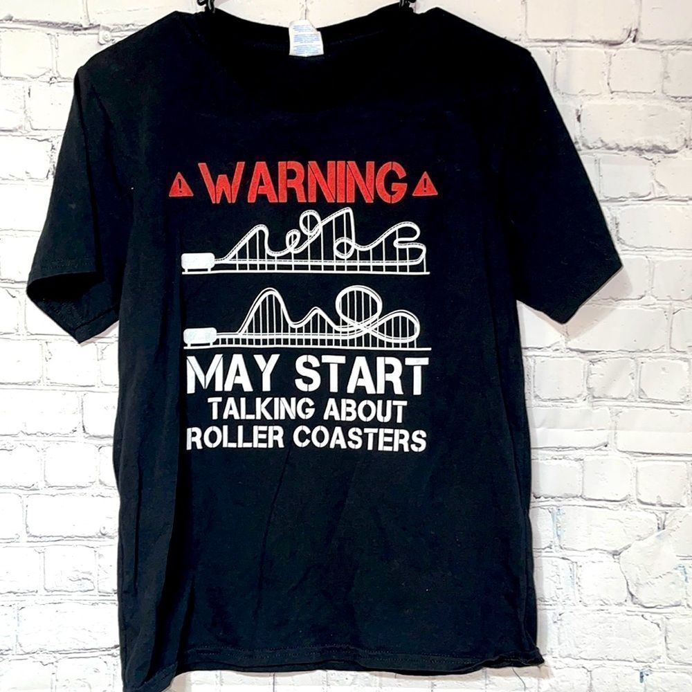 Roller Coaster Tee Youth Large